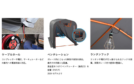 【DOPPELGANGER】ストレージバイクガレージ（DCC330L-GY ) - 趣味や嗜好を詰めこんだ俺専用バイクガレージ