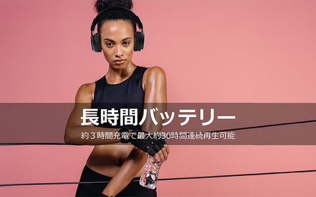 ワイヤレスヘッドホン HP-03 - 折り畳めるワイヤレスヘッドホン