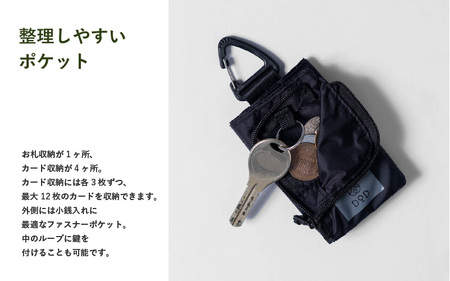 【DOD】ウサゼニーレ（BG1-999-BL） - 手のひらにおさまる超軽量お財布
