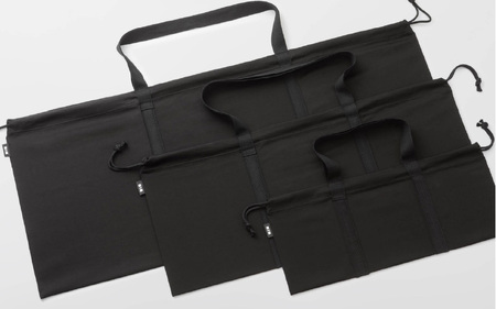 BAGSBAG 3 BAGS Lサイズ BK 〈 とてもシンプルで自由な使い方ができる巾着〉