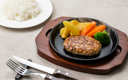 レンジで簡単 直火焼きハンバーグ（5P）