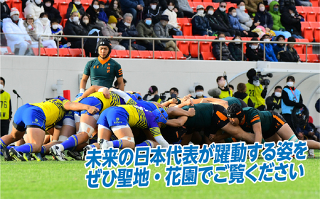 第105回全国高等学校ラグビーフットボール大会 チケット2枚