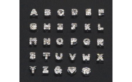 スワロフスキー文字アニマルネームネックレス【猫用・子犬用】(エルメスオレンジ) 〈ソフト素材仕様でペットにやさしい〉