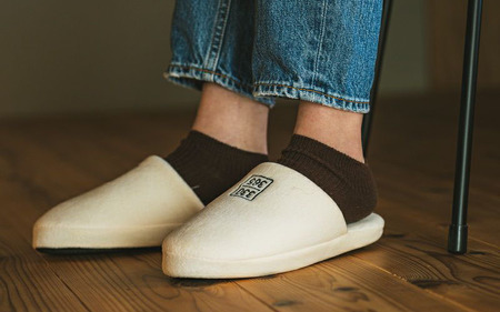 【DOD】fave room shoes(DH2-001-IV-M)