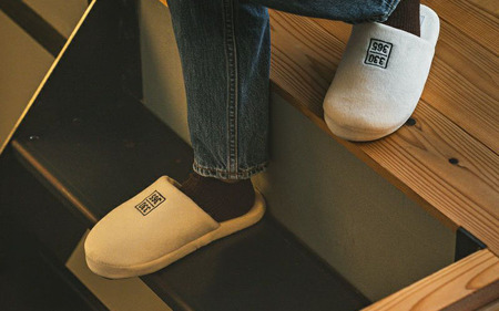 【DOD】fave room shoes(DH2-001-IV-M)