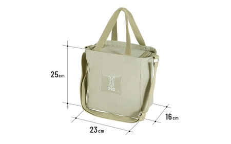 【DOD】ヒエヒエウサボストン（8）（ BA140-GR ）