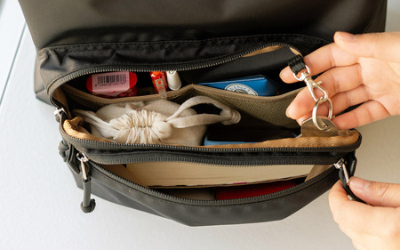 【DOD】ナニゲニーリュック（ BA132-BK ）