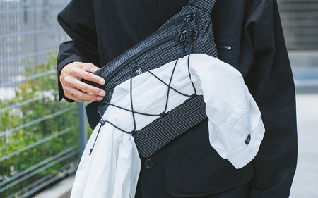 【DOD】ツォイツォイボディバッグ（ BA153-BK ）