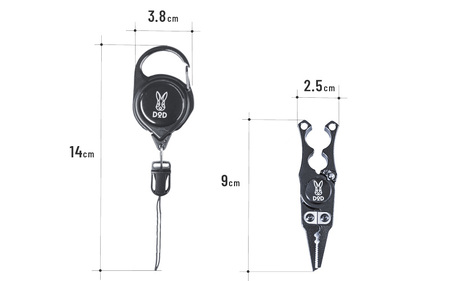 【DOD】ハサミペンチ・シュルリール( FG1-174-BK )