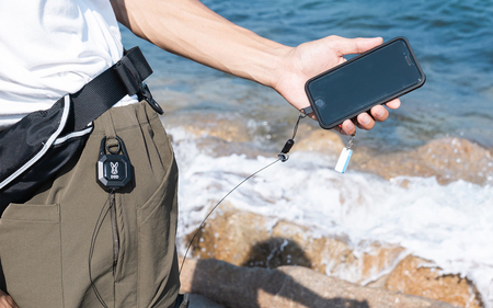 【DOD】スマホ・ピタリール（ FG1-169-BK ）