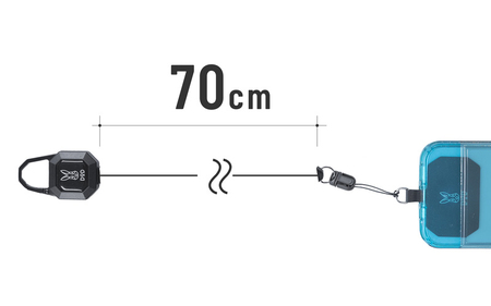 【DOD】スマホ・ピタリール（ FG1-169-BK ）