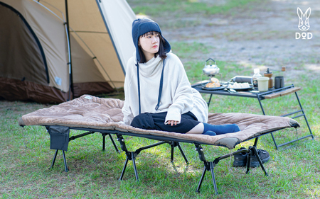 【DOD】キャナリーコット（ CB1-996-BK ）