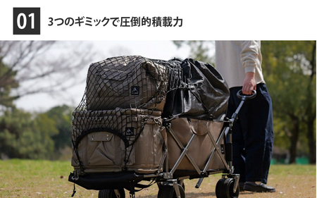 【 RATEL WORKS（ラーテルワークス） 】OUTDOOR WAGON TECHNICAL (アウトドアワゴンテクニカル) RWS0114TEC