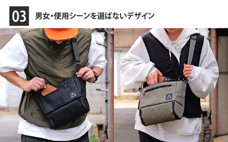 【 RATEL WORKS（ラーテルワークス） 】AURORA SHOULDER BAG ( オーロラショルダーバッグ ) （GREIGE )/RWS0200GR