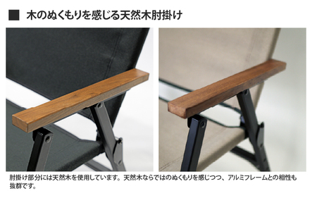 【 RATEL WORKS(ラーテルワークス) 】STORAGE COMPACT CHAIR(ストレージコンパクトチェア)(BK/GR)RWS0045