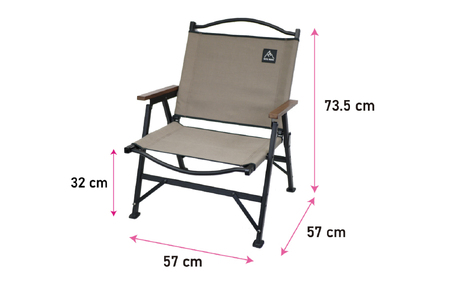 【 RATEL WORKS(ラーテルワークス) 】STORAGE COMPACT CHAIR(ストレージコンパクトチェア)(BK/GR)RWS0045