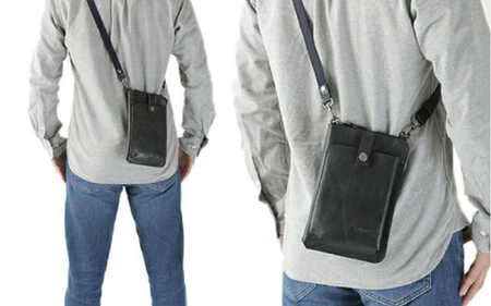 ショルダーポーチ JYS-7356(DKA）＜ダークカーキ＞