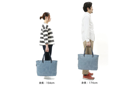 トートバッグ VYE-4805（NVY） ＜ネイビー＞