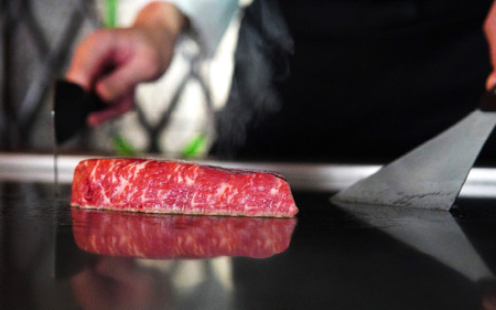 【豪州産ステーキ＆ハンバーグのペアランチ券】ニュー松坂布施本店ランチペアお食事券