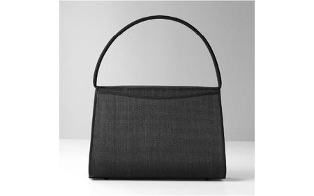 【国産 凛とした日本の美フォーマルバッグ】ホースヘアーバッグ/スカラップ型