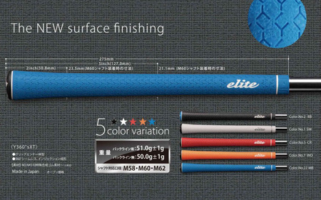 Y360sXTバックライン無シルバーホワイト ゴルフグリップ13本セット