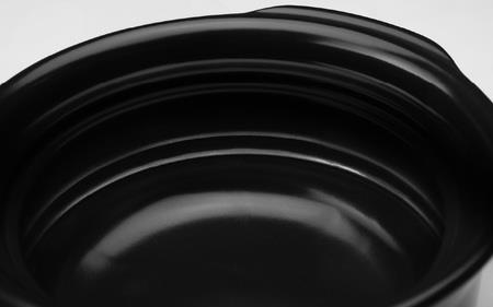 マジカル深土鍋ＩＨ３合炊き菊花粉引 - 土鍋でふっくらご飯！IH対応 水量目盛り線つき