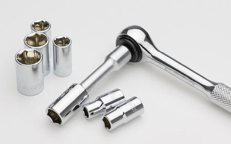 ソケットレンチセット　差込角1/4ｲﾝﾁ(6.3mm) F217M-F - 精密さが生む強さ。FLAG工具の真髄。