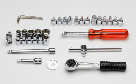 ソケットレンチセット 差込角1/4インチ(6.3mm) F234M-F - 精密さが生む強さ。FLAG工具の真髄。