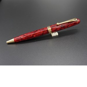 AJ-36 (赤)「大西製作所」本格手作りボールペン　B-700