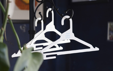  紙製ハンガー　PLA FREE　ホワイト