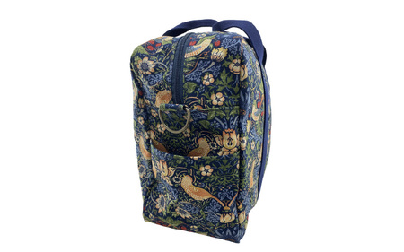 \大阪・関西万博2025出展/モリス「いちご泥棒」ボストンバッグ ネイビー