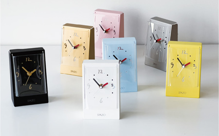 置き時計SPAZIO(スパツィオ)ゴールド