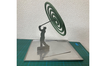 【ふるさと納税限定品】蚊取り線香ホルダー（ナイスショット♪）