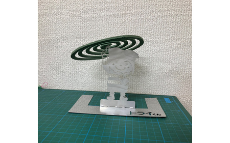 【ふるさと納税限定品】蚊取り線香ホルダー（トライくん）