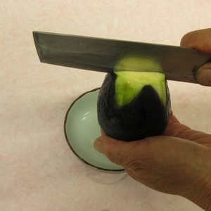 泉州名物 水なす浅漬け 10個と生なす2個【014D-012】