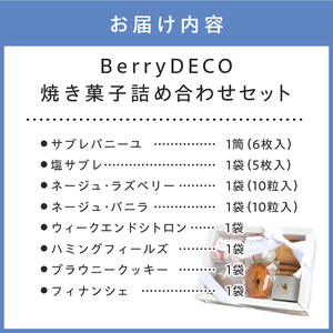 焼き菓子詰め合わせセット【100D-004】