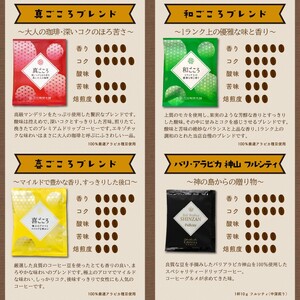  【お試しセット】煎りたて 、 挽きたて !ドリップコーヒー 2袋セット コーヒー【010E-035】