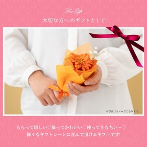 泉州タオルアレンジ 花束タオルミニ カラフル6個セット【033D-015】