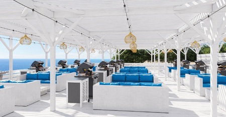 The BBQ BEACH in Marble Beach 平日利用 食材持込プラン 4名様【054D-002】