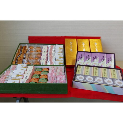 泉州名物 職人こだわりの手作り和菓子詰め合わせ12種76個【004A-002】