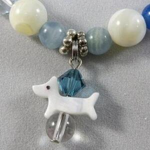 オリジナルブレスレット「犬と散歩」【007D-052】