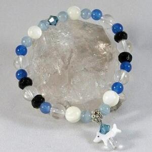 オリジナルブレスレット「犬と散歩」【007D-052】