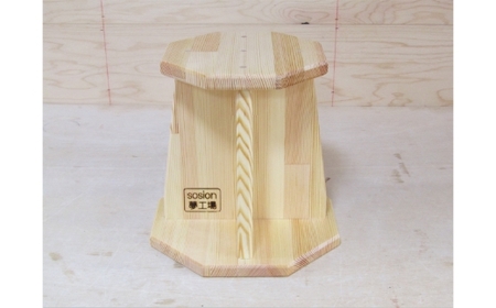 手作り木製 正座用補助椅子高さ 25ｃｍ【007D-065】