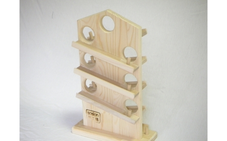 手作り木製 玉ころがし クーゲルバーン【007C-061】