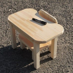 手作り 木製 お子様用、机・いすセット Ver.1 Sサイズ【007B-094】
