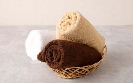 泉州タオル 幅60cm 厚手 ふわふわ バスタオル 2枚入り 800匁 【ブラウン】 タオル バス 風呂 お風呂 コンパクト コンパクトサイズ ホテル仕様 セット 選べる カラー 色 綿100% 日本製 日用品