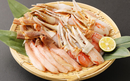 年内発送 【2025年12月17日迄に入金確認で年内配送】生ずわい蟹 しゃぶしゃぶ セット 1.0kg （棒肉 500g + 爪肉 500g）【1】【価格改定：12月31日まで】 かに カニ ずわい蟹 棒肉 爪肉 ポーション むき身 しゃぶしゃぶ用 鍋 海鮮 BBQ バーベキュー 簡単調理 冷凍