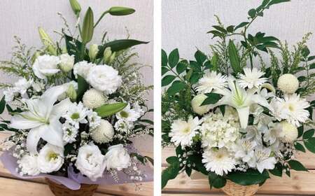 【指定日必須】 お供え フラワーアレンジメント【優】