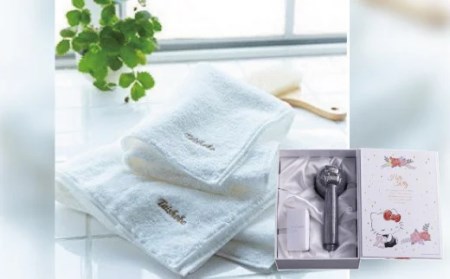 オーガニックふわふわタオルと ミラブルplus ハローキティ バージョン シャワーヘッド セット Tk29 大阪府阪南市 ふるさと納税サイト ふるなび