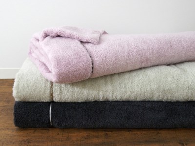 【 ダルブラック 】 スーピマ コットン 無撚糸 タオルケット SP-70